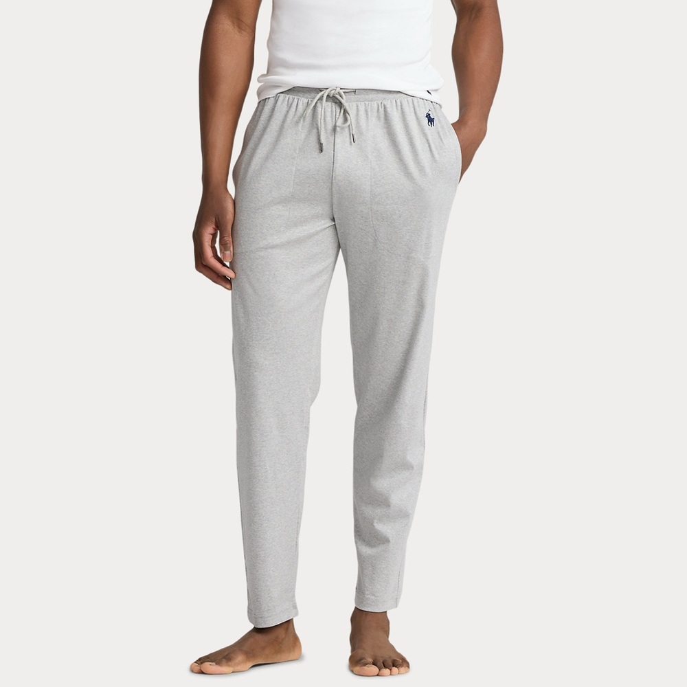 POLO RALPH LAUREN Mercerized Cotton Pajama Pant Size 2XL Color Grey Red Horse